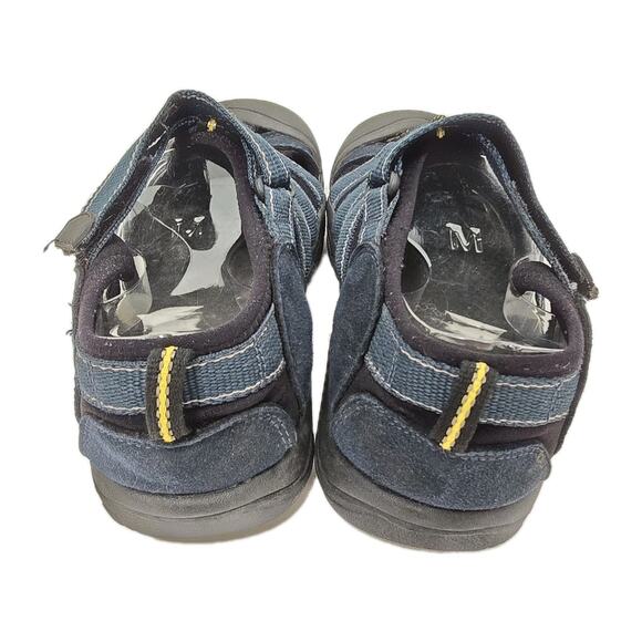 Keen Newport H2 Sandals Mens 6 Navy Blue Closed Toe Water Hiking Sport Hybrid - Picture 3 of 10